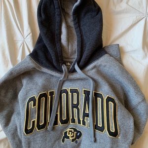 Grey Colorado Buffs Sweatshirt